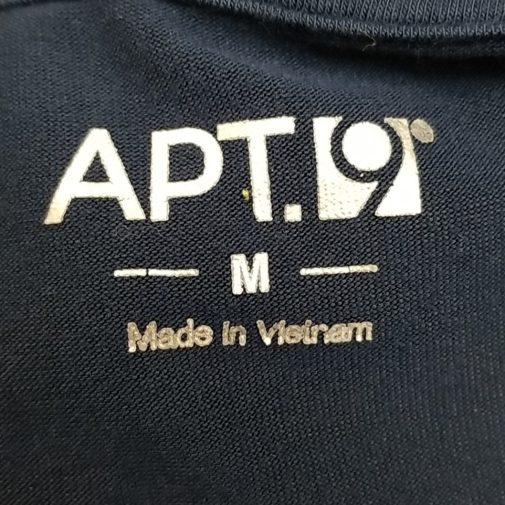 APT. 9 Paradise Graphic Blue & White Top, size M - Picture 4 of 5
